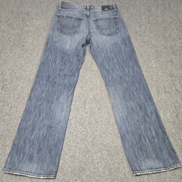 Y2K Hugo Boss Texas Jeans 32x32‎ Blue Denim Relaxed Straight Leg Medium Wash - Picture 2 of 8